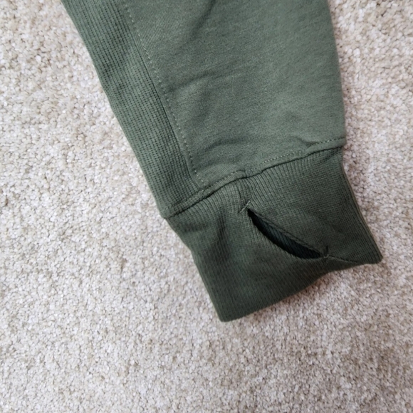 All In Motion Olive Green Crew Sweatshirt - Picture 6 of 8